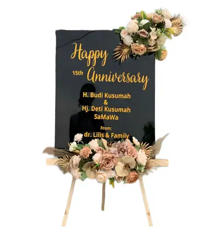 Papan Bunga Akrilik Brengkok