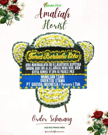 Papan Bunga Duka Brengkok